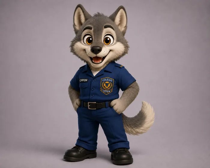Lobo Max, mascote do Colégio CPPEM